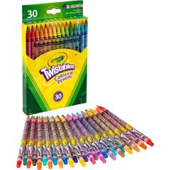 Crayola Twistables 687409 Colored Pencil with Pouch