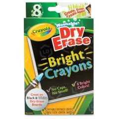 Crayola Dry Erase Crayon - 8 per box