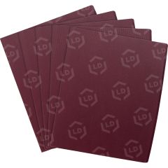 GBC 2-pocket Premium Stock Folder - 5 per pack Letter - Burgundy - 5 / Pack