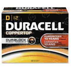 Duracell CopperTop D Batteries 12PK