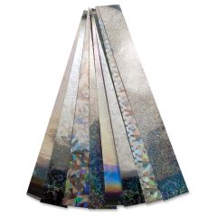 Non-gummed Holographic Chain Strips