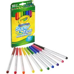 SuperTips 10-color Washable Markers