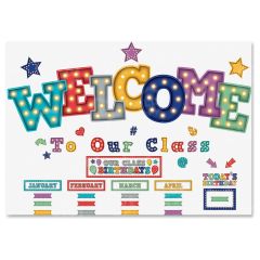 Teacher Created Resources Marquee Welcome Decorative Set - ST per set