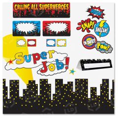 Teacher Created Resources Superhero Decorative Set - ST per set