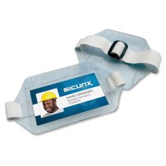 SICURIX Heavy-Duty Arm Badge Holder - Horizontal - PK per pack