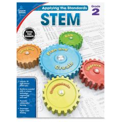 Carson-Dellosa Grade 2 Applying the Standards STEM Workbk Education Printed Book for Science