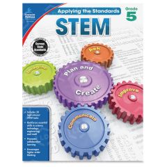 Carson-Dellosa Grade 5 Applying the Standards STEM Workbk Education Printed Book for Science