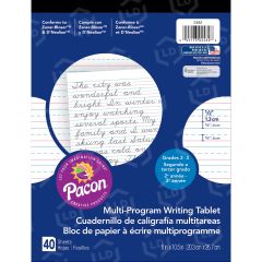 Pacon Multi-program Handwriting Tablet - EA in each