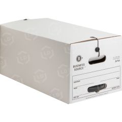 Business Source Medium Duty Letter-sz Storage Box - CT per carton