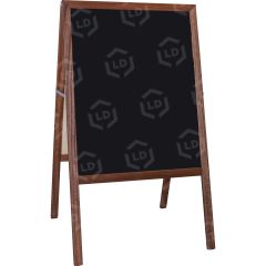 Flipside Stained Black Chalkboard Easel