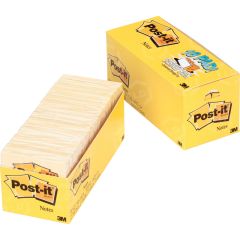 Post-it Cabinet Pack Note - 18 per pack - 3" x 3" - Yellow