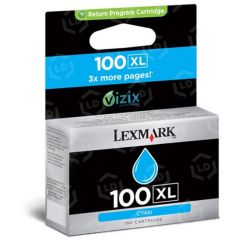 OEM Lexmark #100XL HY Cyan Ink