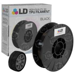 LD Black 3D Printing Filament (TPU)