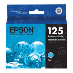 Original Epson 125 Cyan Ink