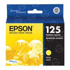 Original Epson 125 Yellow Ink
