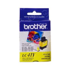 Brother LC41Y Yellow OEM Ink Cartridge