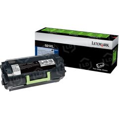 Lexmark OEM 521XL Black Toner