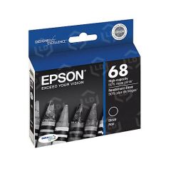 OEM Epson 68 Black Twin Pack