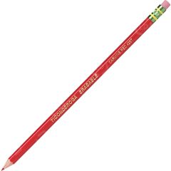 Dixon Ticonderoga Eraser Tipped Checking Pencils - 12 per dozen