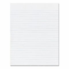 Skilcraft Writing Pad - 100 Sheet - 16lb - Wide Ruled - Letter 8.5" x 11"