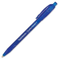 Paper Mate Comfortmate Retractable Ballpoint Pen, Blue - 12 Pack