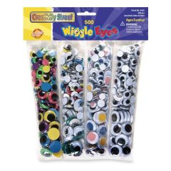 ChenilleKraft Wiggle Eyes - 500 per pack