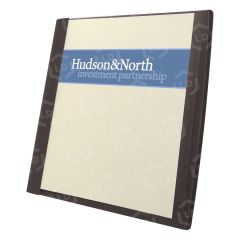GBC Frosted Report Covers with Pocket - 8.5" x 11" - Black