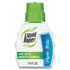Paper Mate Liquid Paper Correction Fluid - 12 per dozen