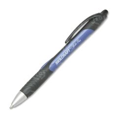 Skilcraft Glide Pro Retractable Ballpoint Pen, Blue - 6 Pack