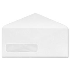 Business Source No. 9 V-flap Window Display Envelopes - BX per box