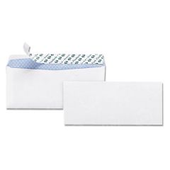 Business Source No. 10 Peel-to-seal Security Envelopes - BX per box