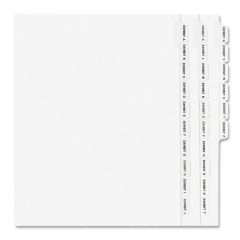 Avery Legal Exhibit Alphabetical Side Tab Dividers - 26 per set