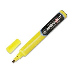 Avery Marks-A-Lot Large Chisel Tip Permanent Marker - Yellow - 12 Pack