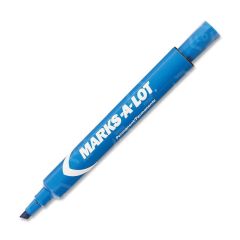 Avery Marks-A-Lot Large Chisel Tip Permanent Marker - Blue - 12 Pack
