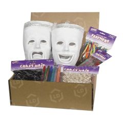 ChenilleKraft Plastic Masks Activities Kit - 1 per kit