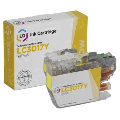 Compatible Brother LC3017YCIC HY Yellow Ink