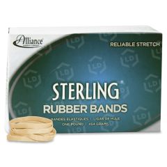 Alliance Sterling Rubber Bands, #62 - 600 per box