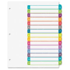 Ready Index Table of Contents Dividers