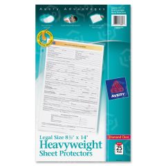 Avery Legal Size Heavyweight Sheet Protectors - 25 per pack