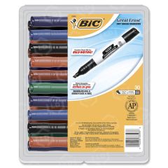 BIC Great Erase Grip Dry Erase Marker - 30 Pack