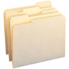 Business Source WaterShed Manila File Folders - 50 per box