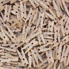 WoodCrafts Natural Mini Clothespins