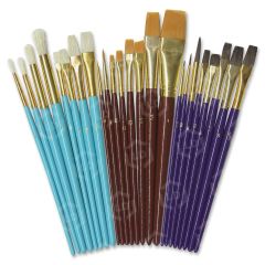 ChenilleKraft Multimedia Paint Brush Set - 24 per set