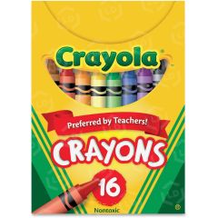 Crayola Tuck Box Crayon - 16 in each