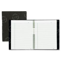 Blueline Ecologix Twin Wire NotePro Notebook - 200 Sheets Letter - 8.50" x 11"