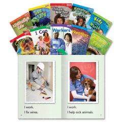 Shell TIME for Kids: Nonfiction English Grade 1 Set 2 Education Printed Book for Science/Social Studies - English - 10 per set