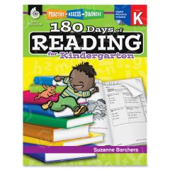 Shell Practice, Assess, Diagnose: 180 Days of Reading for Kindergarten Education Printed/Electronic Book by Suzanne Barchers, Ed.D.