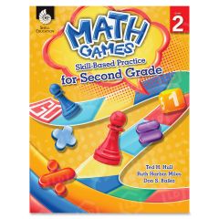 Shell Math Games: Skill-Based Practice for Second Grade Education Printed Book for Mathematics by Ted H. Hull, Ruth Harbin Miles, Don S. Balka