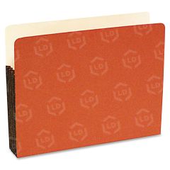 SJ Paper Durable Redrope Expanding File Pockets - Manila - Red