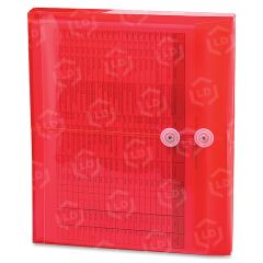 Smead 89527 Red Poly Envelopes with String-Tie Closure - 5 per pack